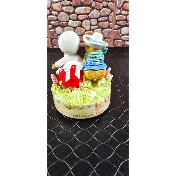 Priscilla Hillman Jack & Jill Musical Gift World Gorham Mouse Japan Figures 1983 - Picture 5 of 9